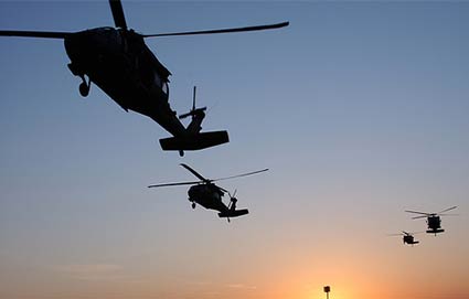 WHOOMP WHOOMP WHOOMP!! Do You wouldn't know what a black helicopter was if it crawled up your....